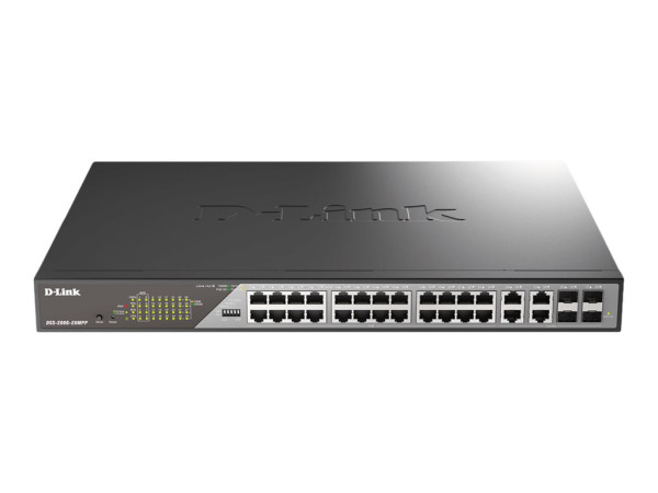 D-Link DSS-200G-28MPP/E (518W PoE Budget)