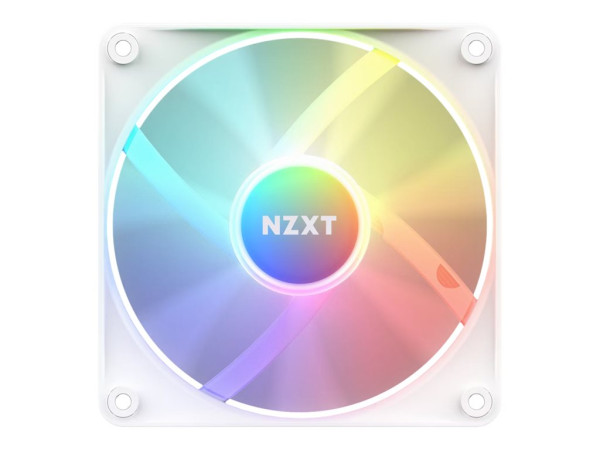 NZXT F120 RGB Core Single 120x120x26 (weiß, Einzellüfter,