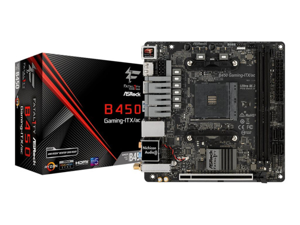 Asrock B450 Gaming-ITX/ac B450 Mini-ITX