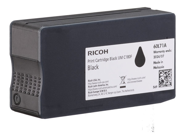 Ricoh Tinte schwarz 408517