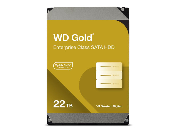 Western Digital WD 22TB WD221KRYZ Gold 7200 SA3