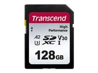 Transcend SD 128GB 85/100 Cl.10SDXC UHSI U3 TRC schwarz,