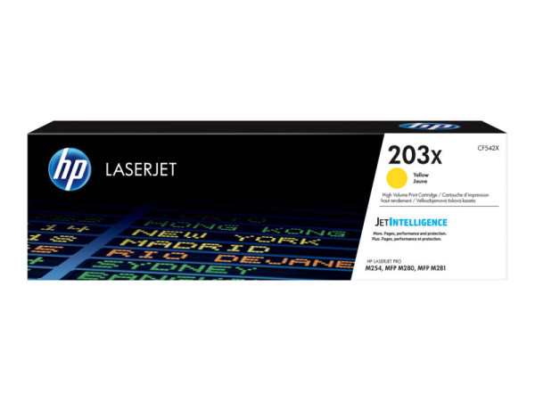 HP Toner YE CF542X Toner Gelb
