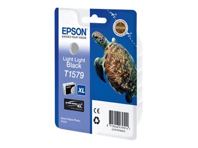 Epson C13T15794010|T1579 Tintenpatrone schwarz hell hell,