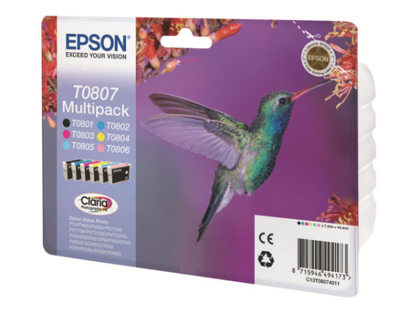 Drucker - Tinten - Epson für Epson-Drucker schwarz, cyan,