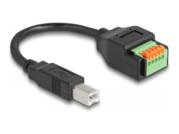 DeLOCK USB 2.0 Adapter, USB-B Stecker > 5 Pin Terminalblock