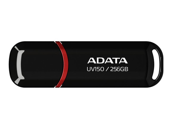 ADATA UV150 256 GB (schwarz/rot, USB-A 3.2 Gen 1)