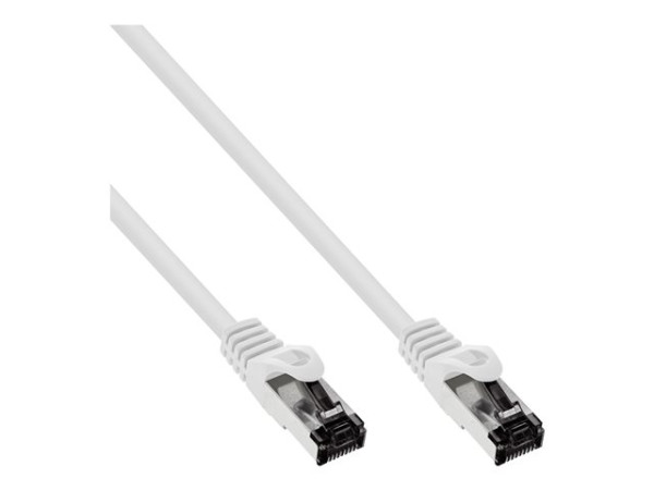 InLine Patchkabel, S/FTP (PiMf), Cat.8.1, weiß, 15m