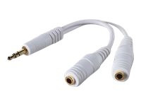 Kabel Belkin Klinke 1x 3,5mm Stecker-> 2x 3,5mm Buchse