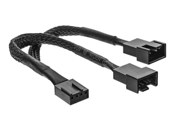 InLine Y-Kabel für Lüfter PWM, 4pol Molex 1 Stecker / 2