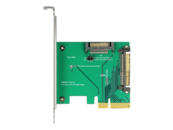 DeLOCK PCIe x4 Karte>1x int. U.2 NVMe St | SFF-8639