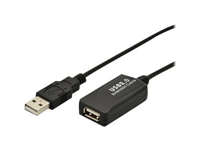 USB Repeater DIGITUS USB2.0 -> USB2.0 St/Bu 5,00m