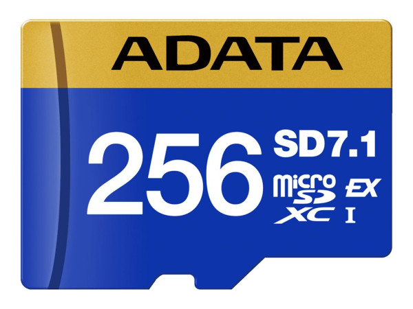 ADATA Premier Extreme microSDXC 256 GB (blau/gelb, SD