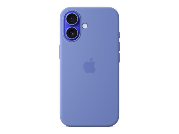 Apple Silikon Case mit MagSafe (hellviolett, iPhone 16)
