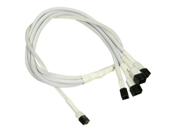 Kabel - Stromkabel Nanoxia 3-Pin Molex-4x3-Pin Adapter 60