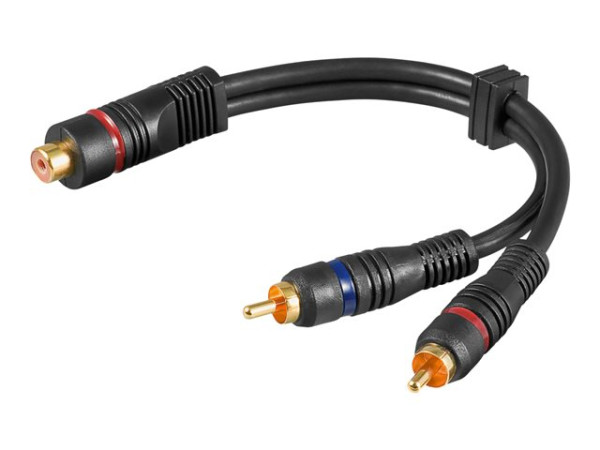 Goobay AVK 308-0020 0.2m Audio-Video-Kabel 0,2 m 1 x