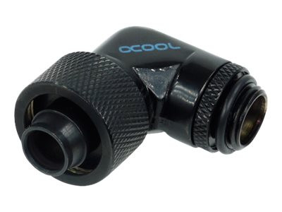 Alphacool Anschraubt. 90ø drehb.16mm 1/4 |