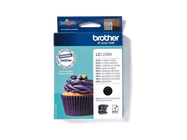 Brother Tinte LC-123BK schwarz