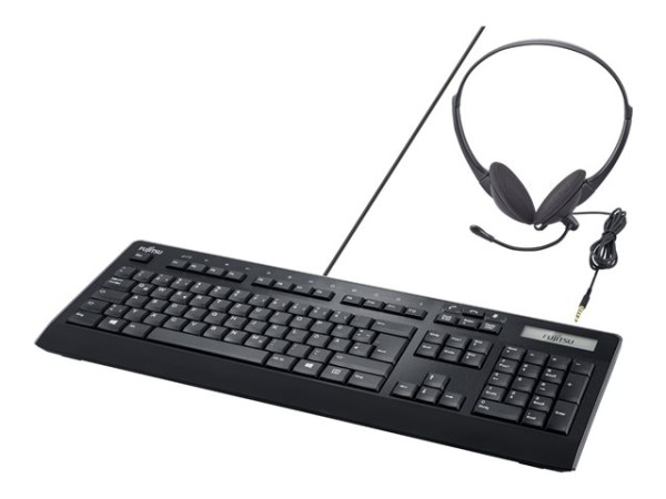 Fujitsu Keyboard KB950 Phone + Headset |