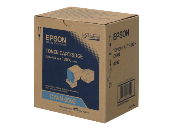 Epson C13S050592|0592 Toner cyan, 6.000 Seiten für Aculaser