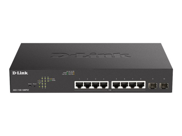 D-Link DGS-1100-10MPV2/E GE/PoE/10