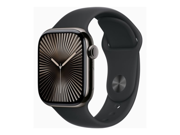 Apple Watch Series 10 (Titan Natur, Titangehäuse, 42 mm,