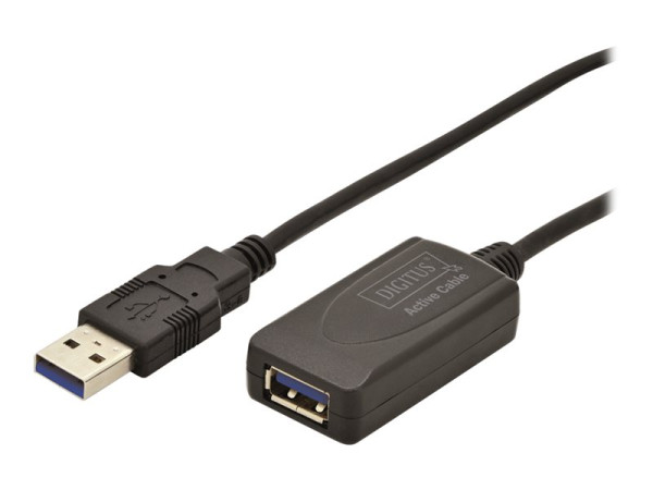 Digitus Digitus Aktives USB 3.0 Verlängerungskabel, 5m