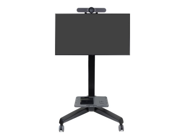 Ergotron Neo-Flex Mobile MediaCenter LD, Standfuß schwarz,