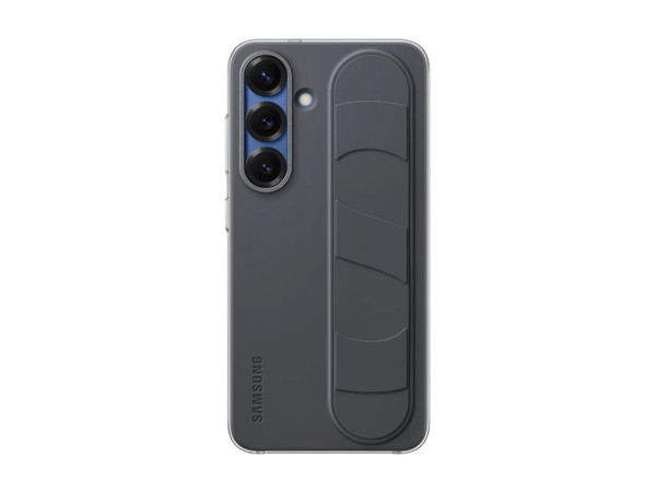 Samsung Standing Grip Case (schwarz, Samsung Galaxy S25)