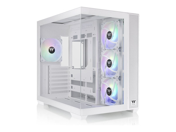 Thermaltake View 380 TG ARGB Snow (weiß, Tempered Glass x