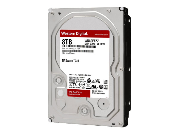 Western Digital WD 8TB WD80EFZZ Red Plus 5640 SA3