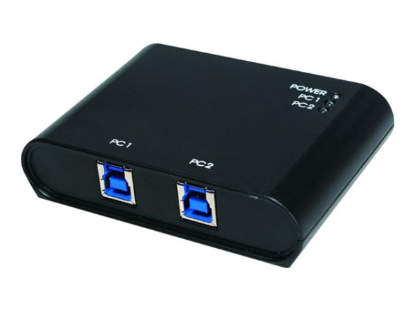 LogiLink UA0216 2 Port USB 3.0-Umschalter Schwarz