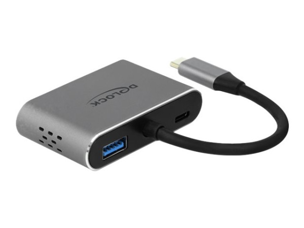 DeLOCK USB-C Adap.>HDMI/VGA m.USB 3.0+PD | 64074