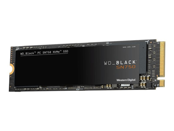 Western Digital SSD 500GB SN750 NVMe Black SSD PCIe WES