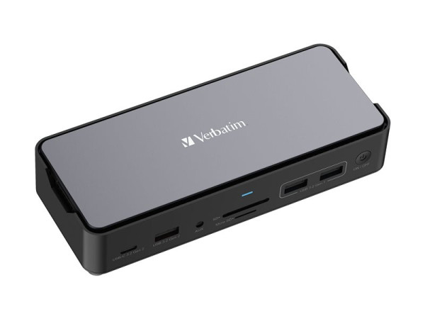 Verbatim USB-C Pro Docking Station 15 Port with SSD slot