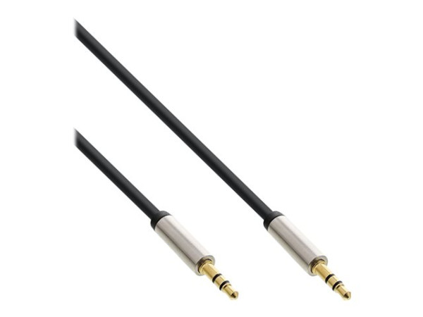 InLine Slim Audio Kabel Klinke 3,5mm ST/ST, Stereo, 5m