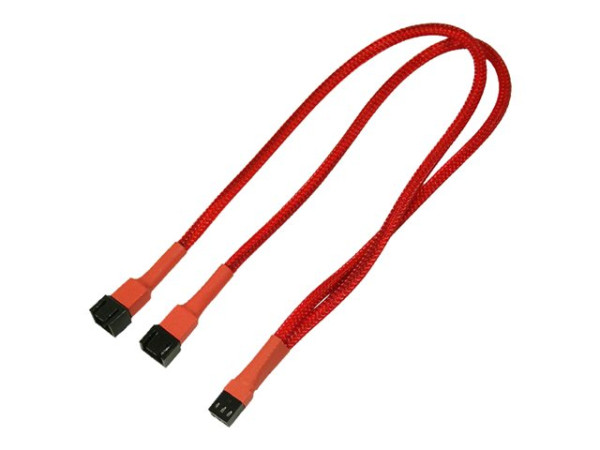 Kabel - Stromkabel Nanoxia 3-Pin Molex Y-Kabel 30 cm