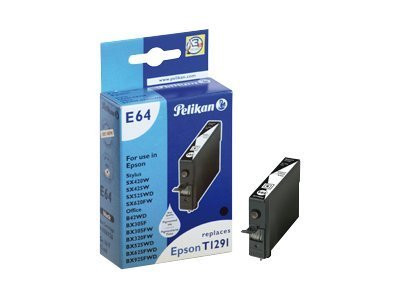 Patrone Epson Pelikan E64 T129 140 comp. Schwarz 12ml