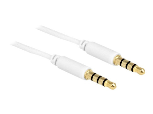 Audiokabel Delock 3,5mm Klinke -> 3,5mm Klinke St/St 0.50m w