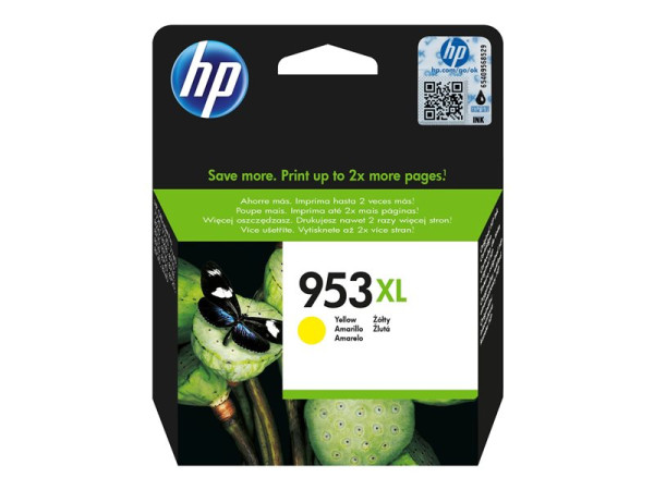 Hewlett-Packard HP Nr.953XL Tinte YE F6U18AE