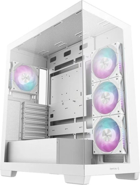 Deepcool CG580 4F (weiß, Tempered Glass x 2)