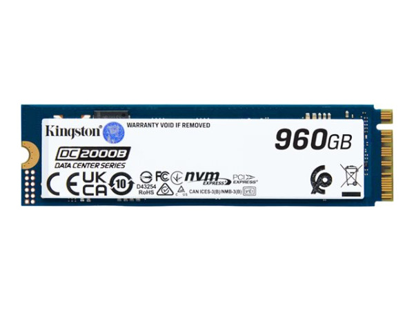 Kingston DC2000B 960 GB (PCIe 4.0 x4, NVMe, M.2 2280)