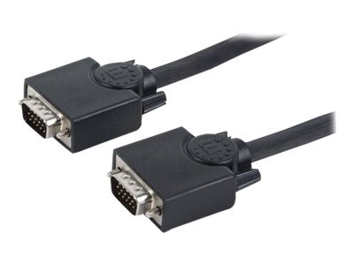 SVGA Kabel Manhattan HD15 St/St 15.0m schwarz