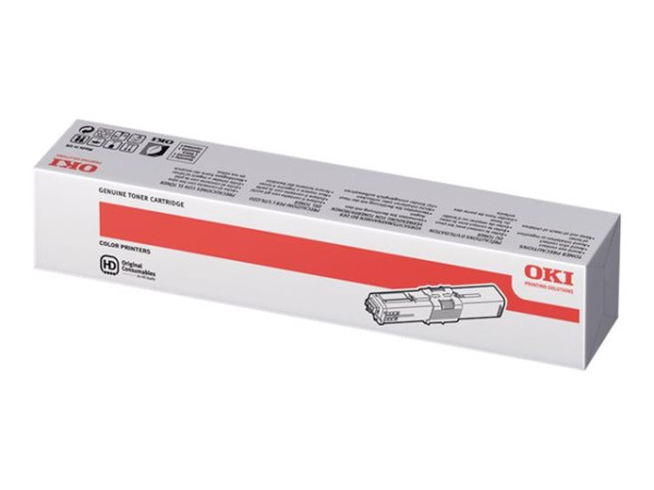 OKI 44469722 Toner-Kit gelb, 5.000 Seiten ISO/IEC 19798 für