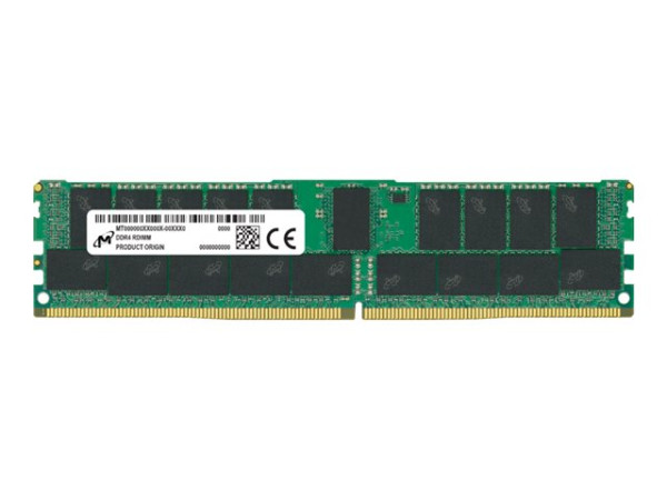 Micron D4 32GB 3200-22 1Rx4 REG ECC SR MIR