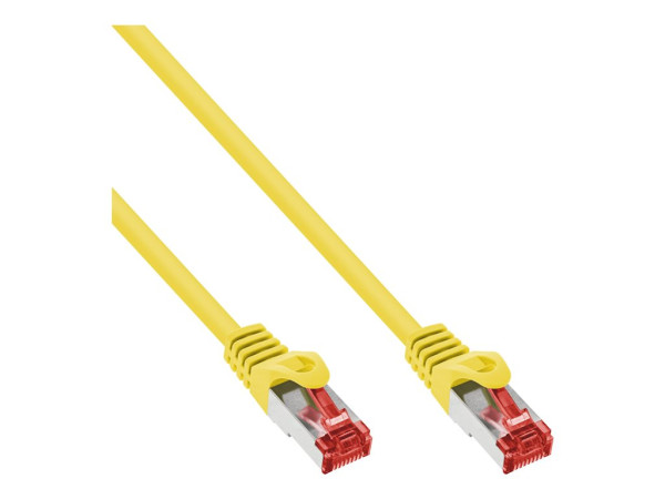 InLine Patchkabel, S/FTP (PiMf), Cat.6, gelb, 2m
