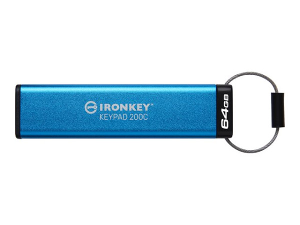 Kingston IronKey Keypad 200 64 GB (USB-C 3.2 Gen 1)