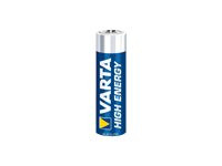 Varta High Energy, Batterie 4 Stück, AA Alkali-Mangan 4