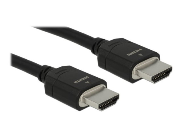 DeLOCK HDMI Kabel 48 Gbps 8K 60 Hz bk 2m schwarz, 2