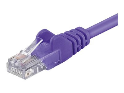 Goobay (ohne Kennzeichnung) CAT 5-025 UTP VIOLETT 0.25m CAT